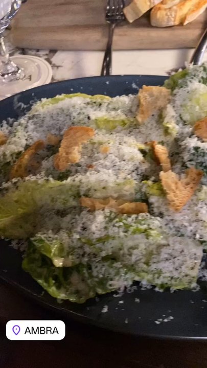 Ambra - Ceaser salad - Steakhouses Near Me - Mcallen, Texas
