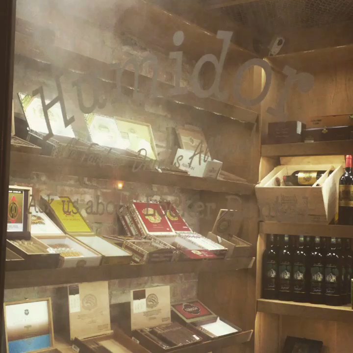 Steve's Wine Bar - Humidor. - Wine Bars Near Me - Denton, Texas