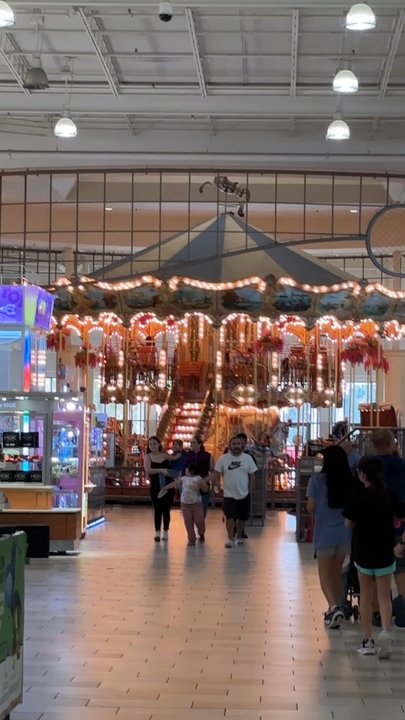 Sunrise Mall - Island Carousel at Sunrise Mall, Brownsville, TX - Shopping Centers Near Me - Brownsville, Texas