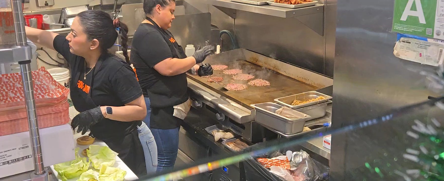 For The Win - The look she gave when she saw me recording. She'll be alright....lol - Burgers Near Me - Los Angeles, California