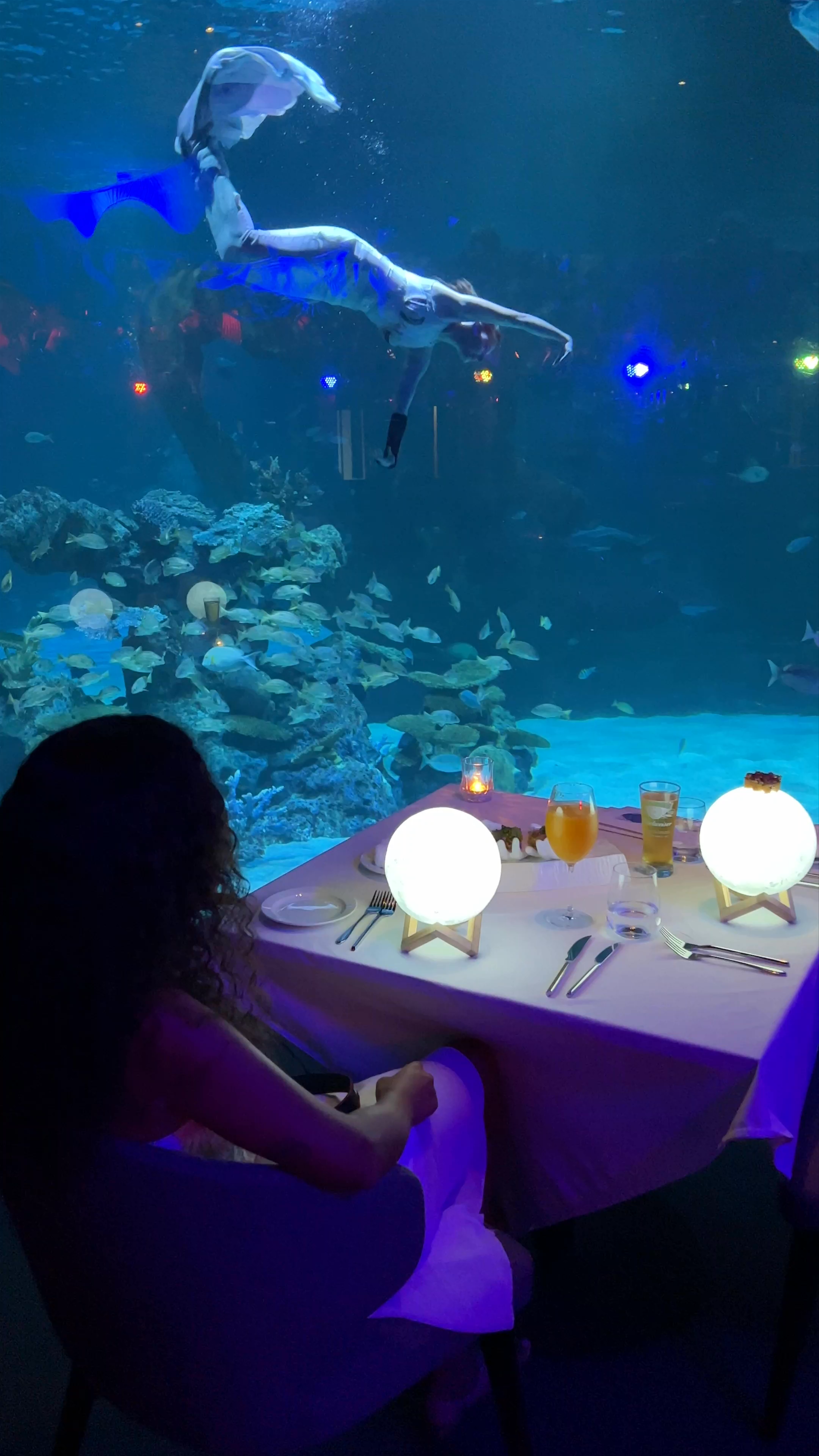 Underwater Mermaid Dining Experience at Su Va Na, Phuket