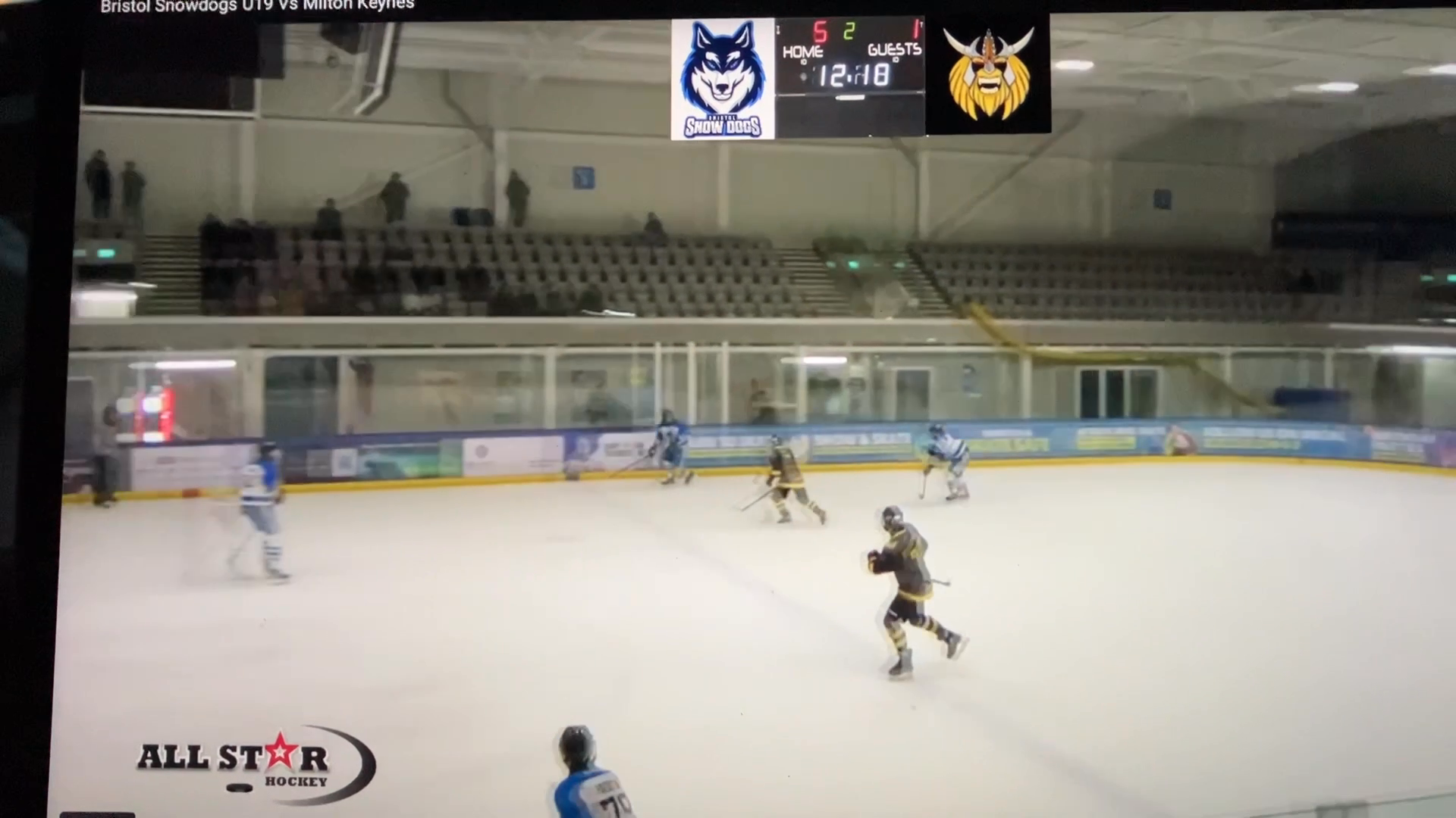Theo Lingard Scores First U19 Goal for Bristol Snow Dogs!
