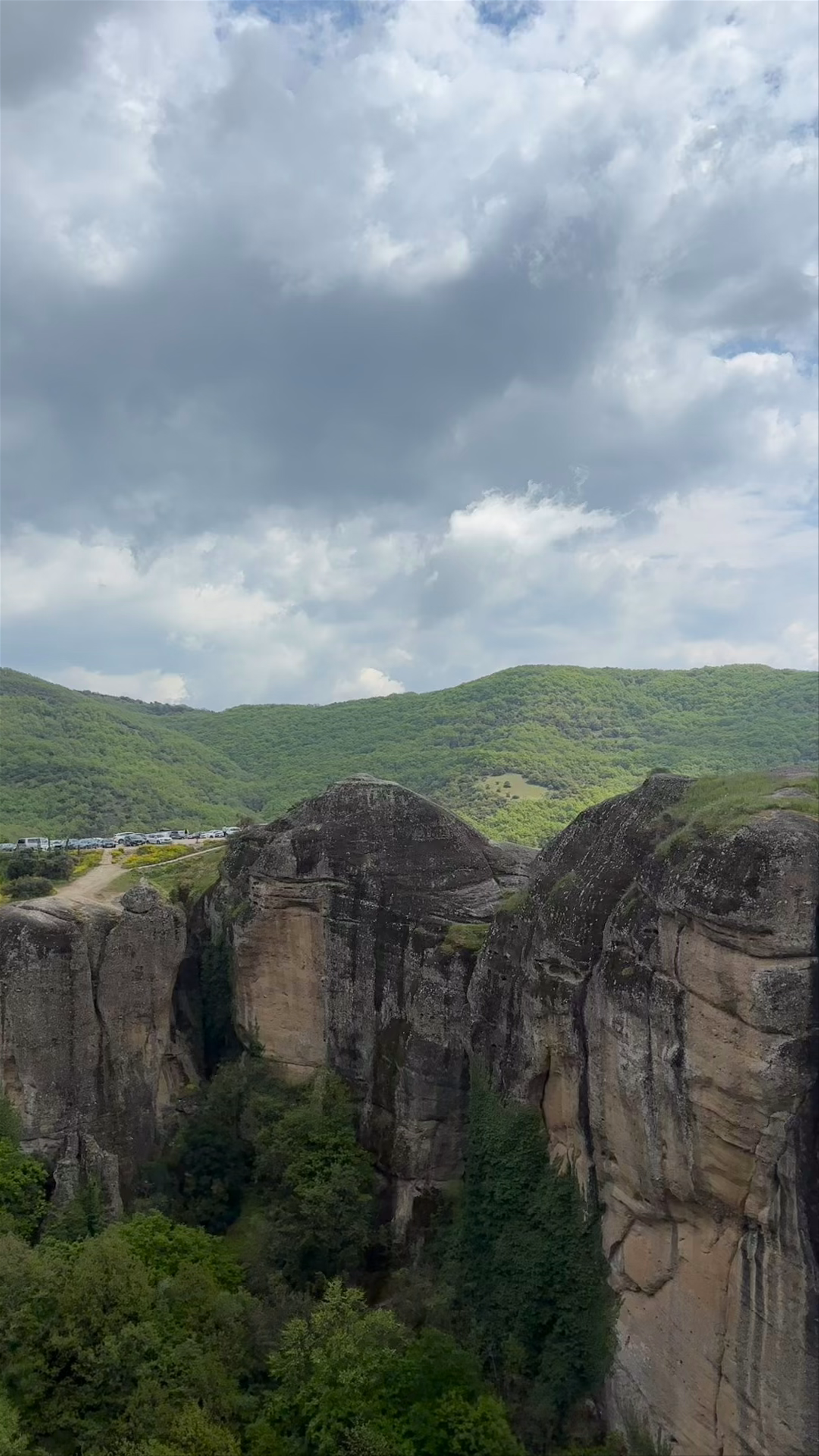 Breathtaking Views from Meteora's Clifftops, Kalabaka, Greece