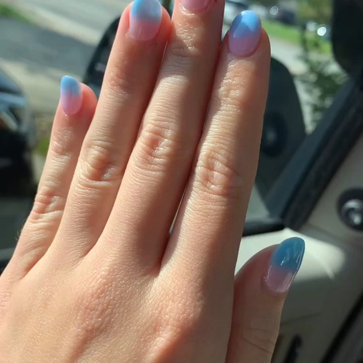 Gel Nails - First time trying dip nails and I could not be happier!! I'm in love - Nail Salons Near Me - Baton Rouge, Louisiana