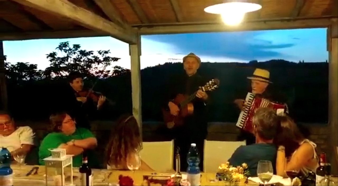 The Tuscany Folk Band - Time To Say Goodbye - video