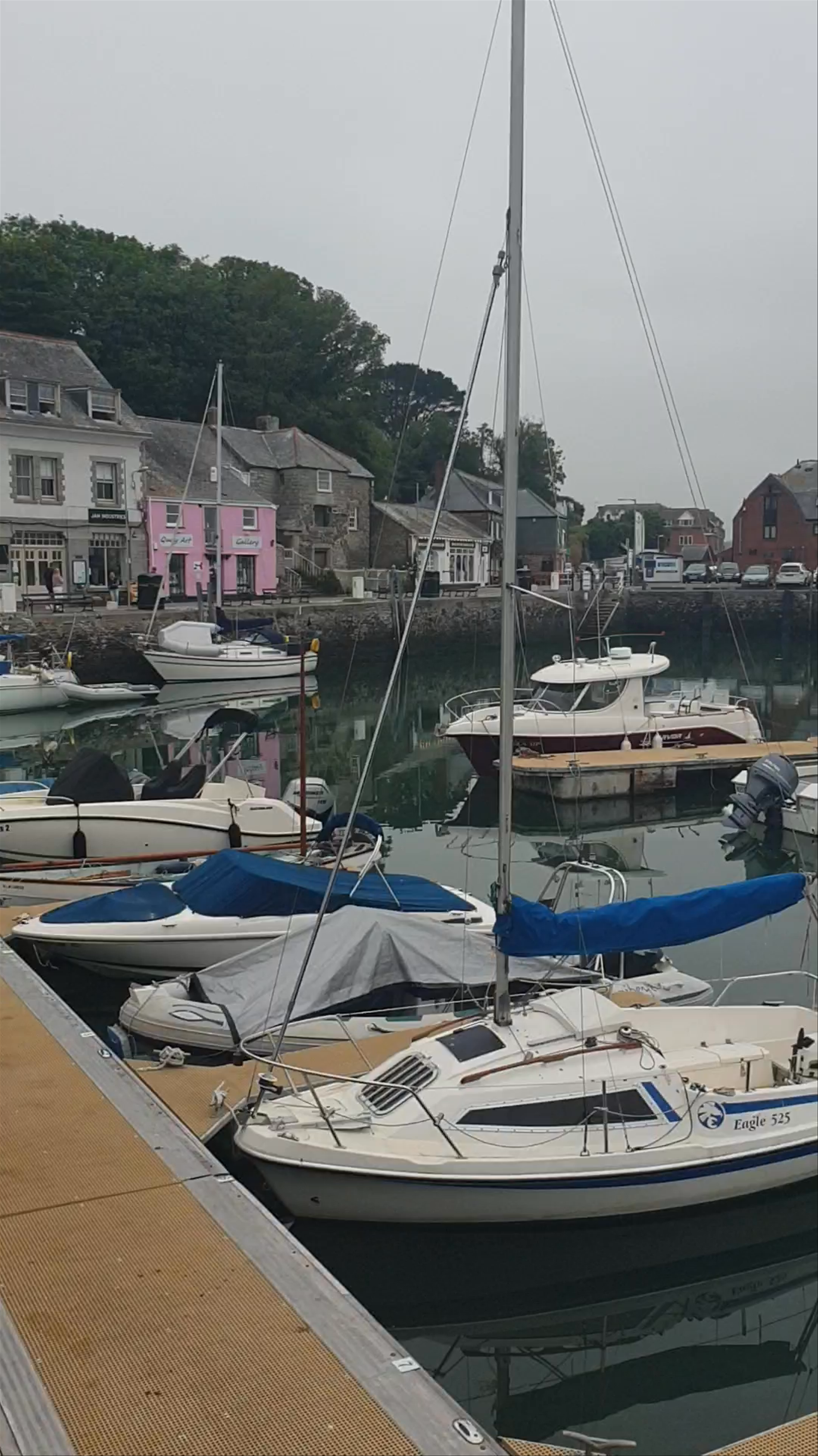 Serene Morning at Padstow Harbour: Coastal Calm and Nautical Charm