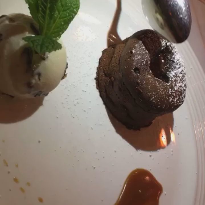 Chapeau - Chocolate Lava Cake! - French Near Me - San Francisco, California