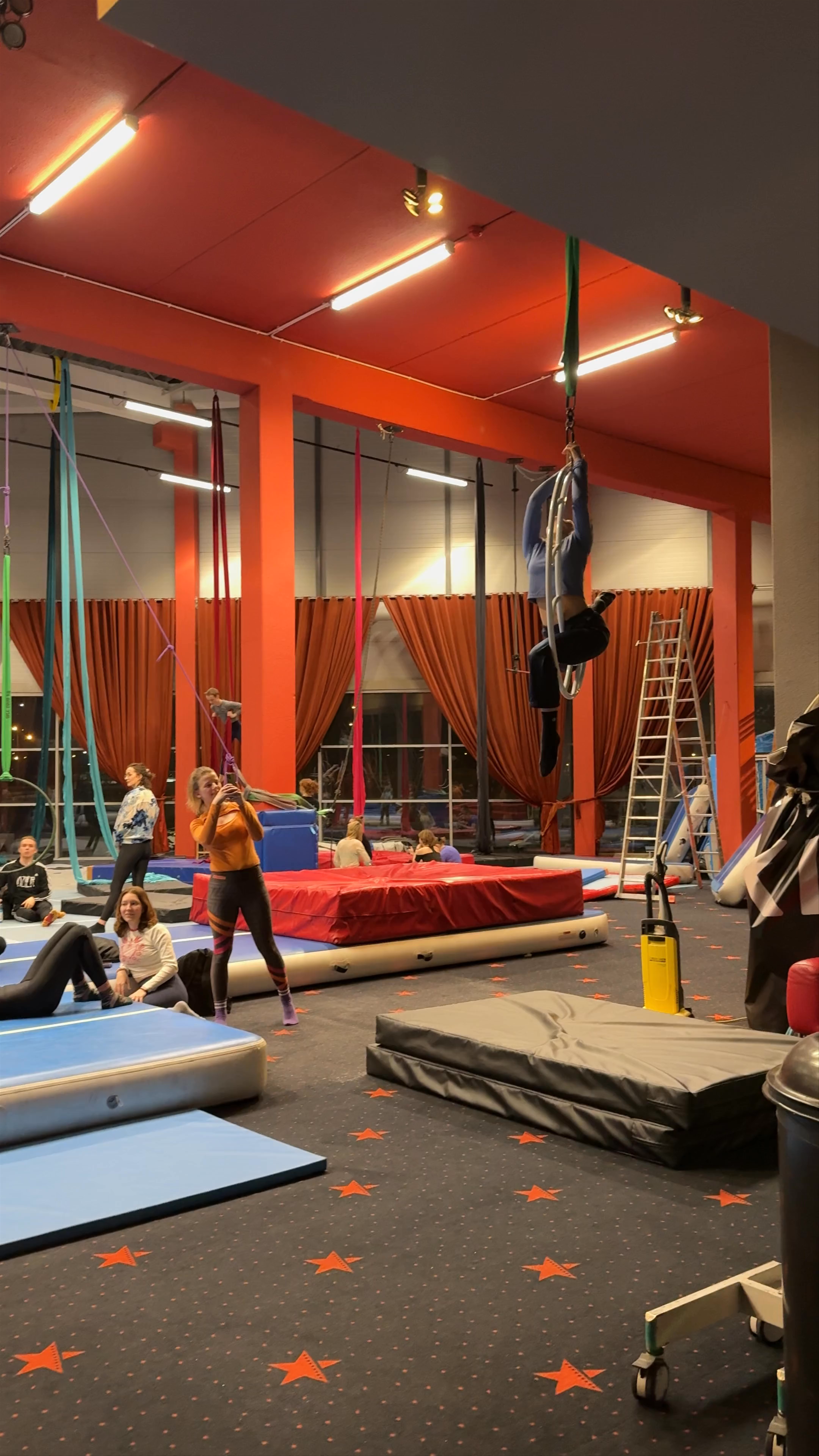 Aerial Arts Training at Cinema City Kinepolis, Poznań