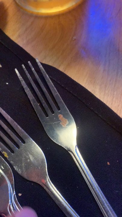 Texas Roadhouse - Disgusting utensils - Steakhouses Near Me - Bradenton, Florida