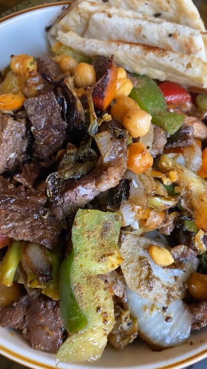 Brookline Lunch - Beef Kebab bowls & Baklava Pancakes - Diners Near Me - Cambridge, Massachusetts