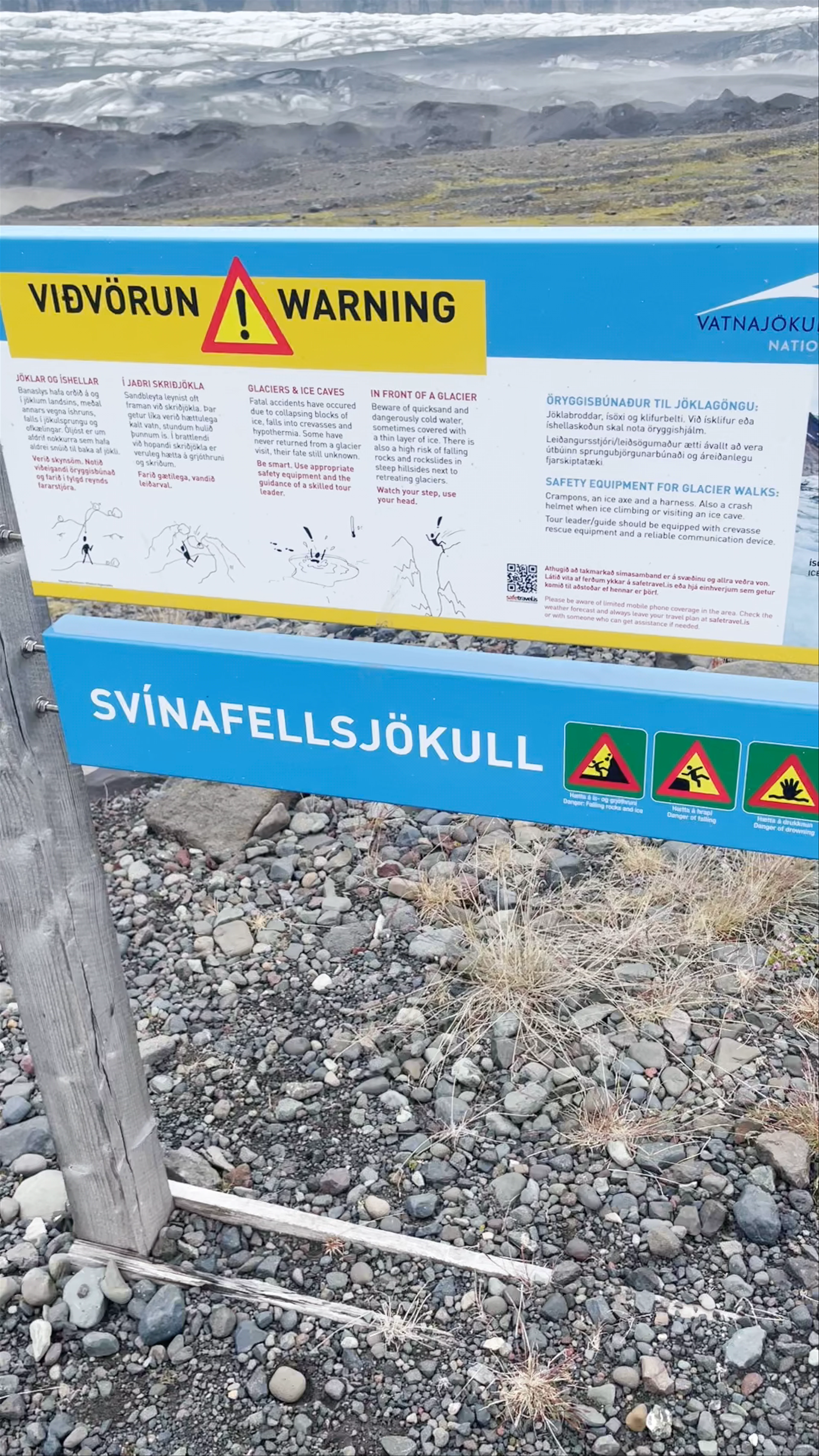 Svínafellsjökull Glacier