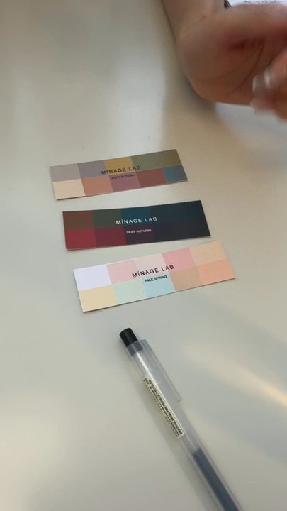 Minage Lab - Getting my color cards! - Personal Shopping Near Me - Los Angeles, California