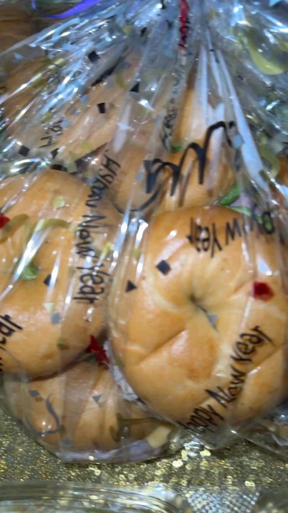 Bagel Boy - Beautiful "mini bagel sandwich" spread from Bagel Boy. Bagel cheers galore and buon appetito! - Bagels Near Me - Brooklyn, New York