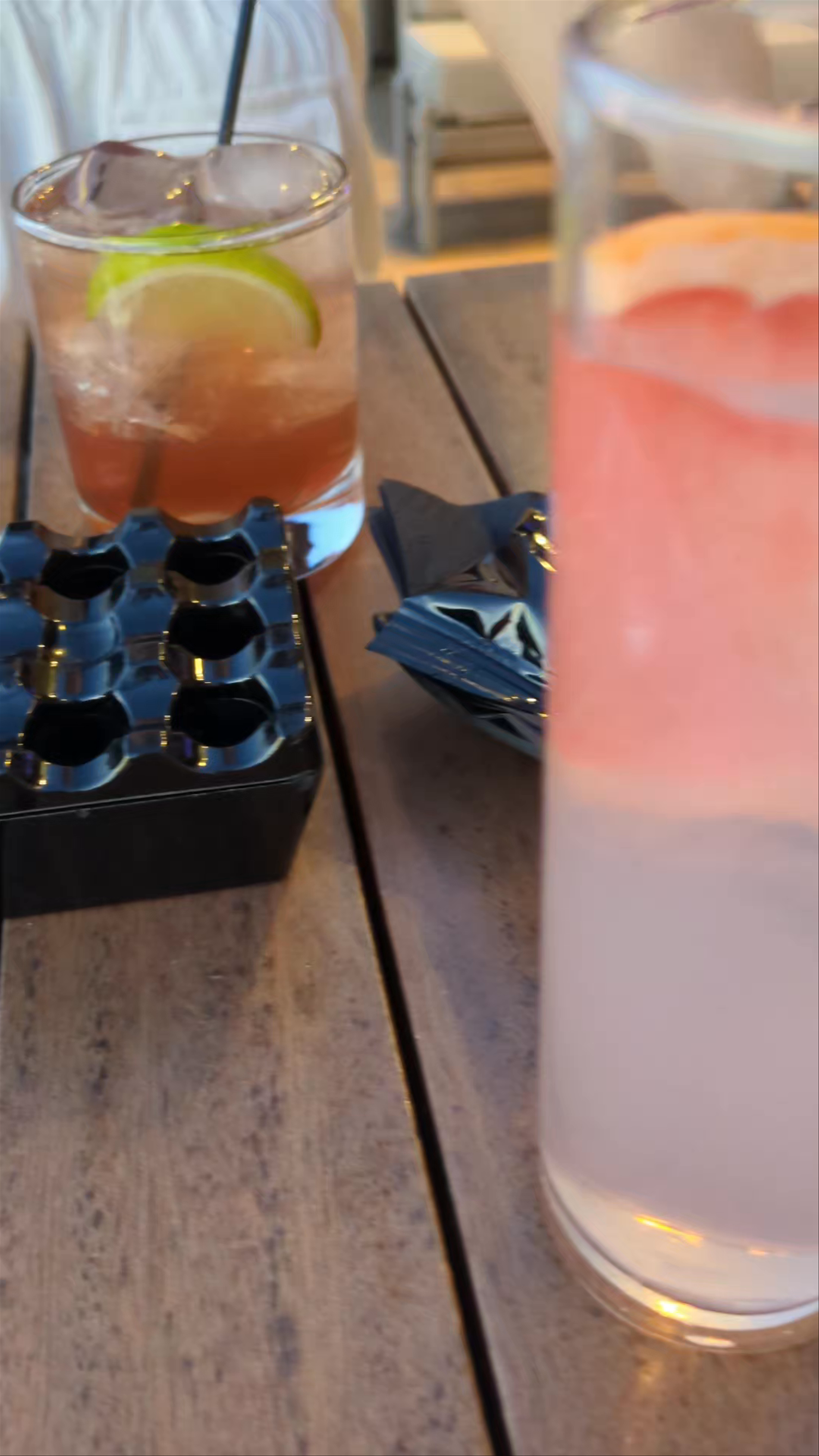 Evening Drinks at Shark Bar Restaurant in Kalamaria, Thessaloniki