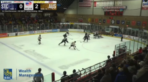 Record breaker - EJ Paddington Becomes the Austin Bruins Single Season Goal Record