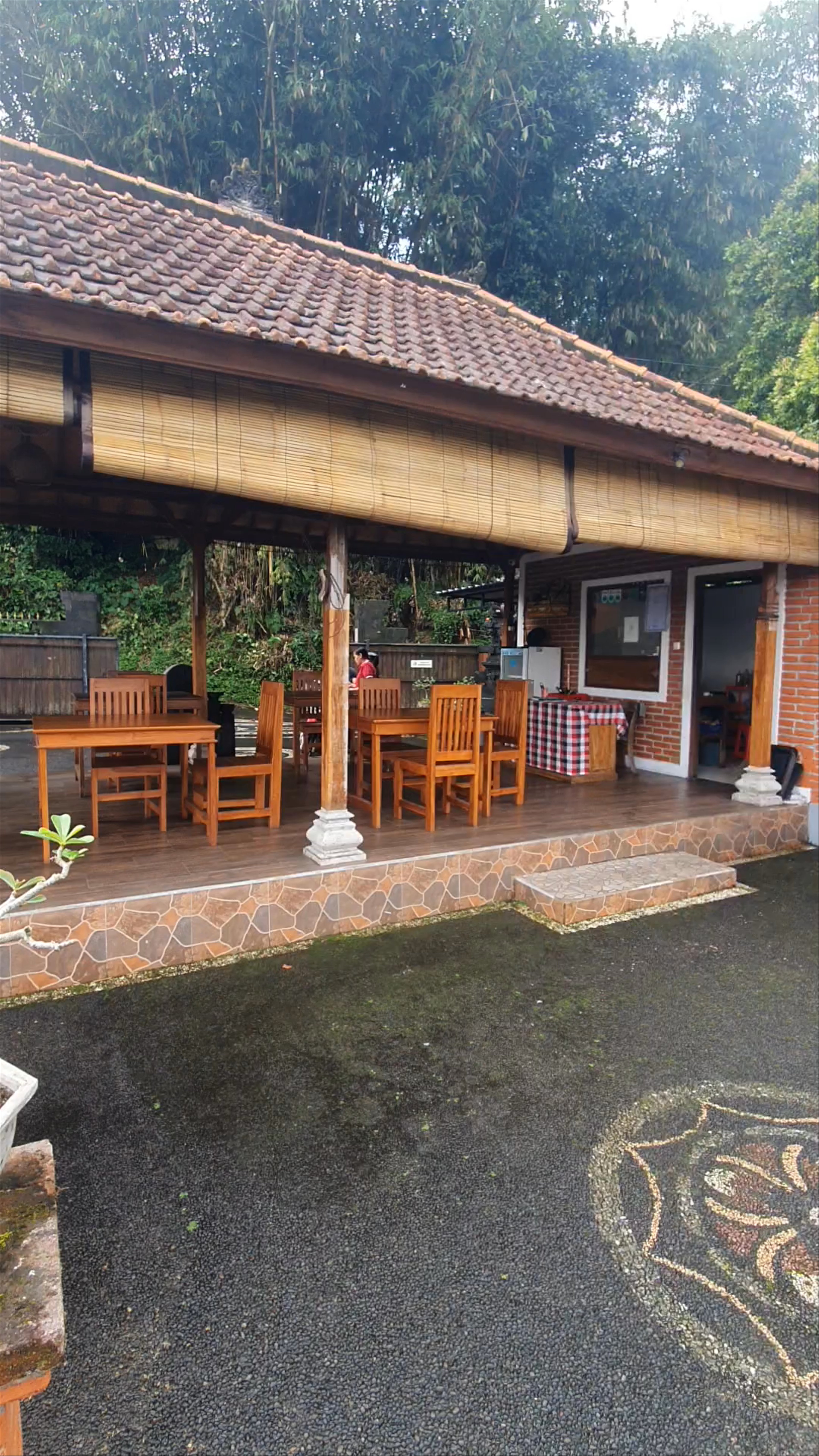 Serene Morning at Warung Bamboo Munduk, Bali