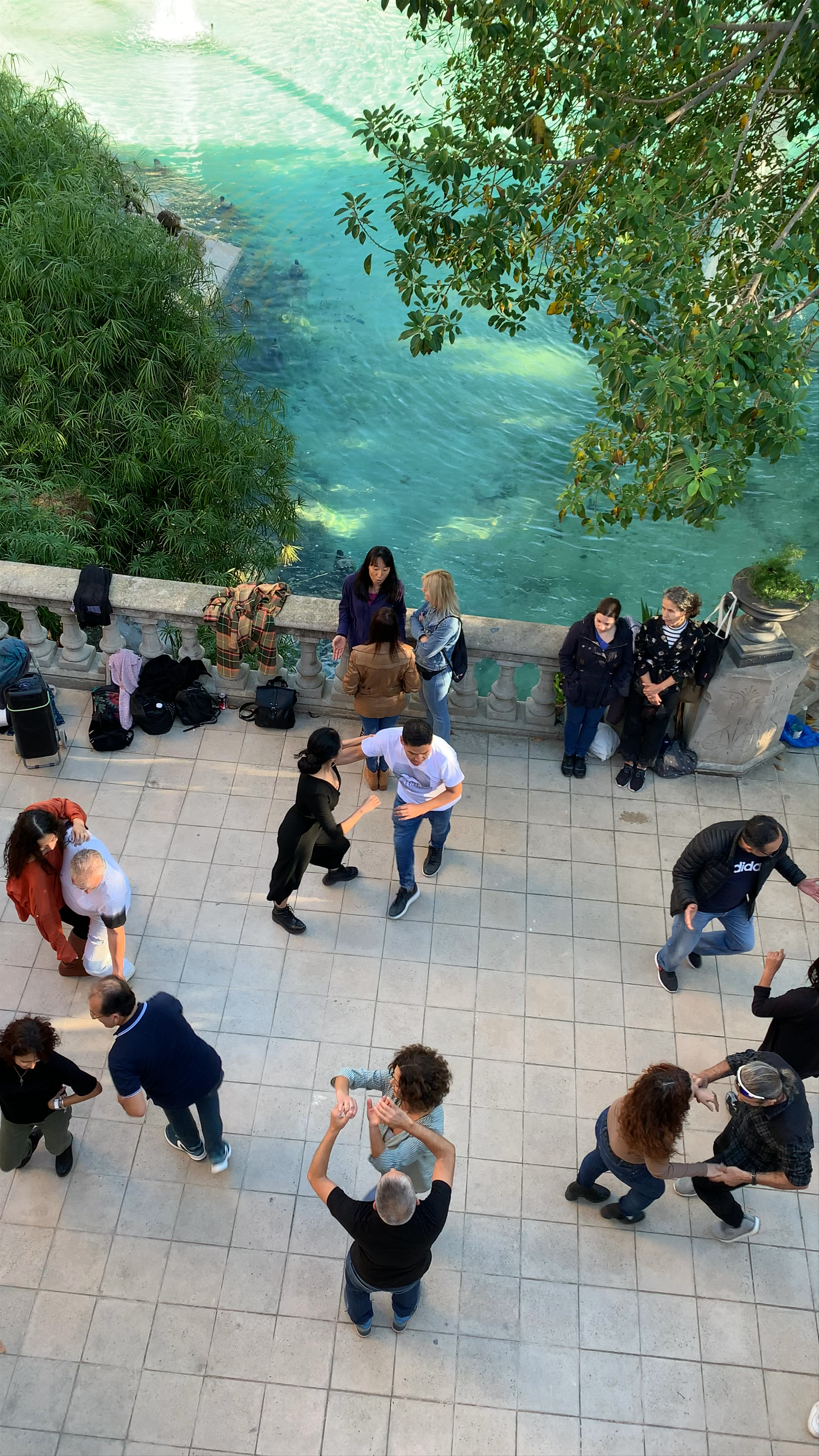 Dancing by the Water at Parc de la Ciutadella, Barcelona