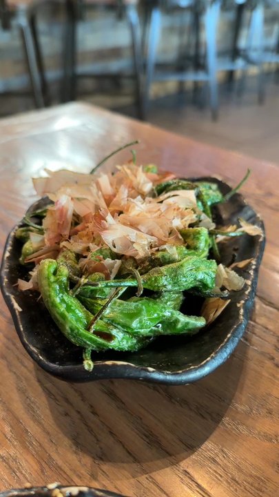 Wabi House Frisco - Sishito Peppers are alive! - Bars Near Me - Frisco, Texas