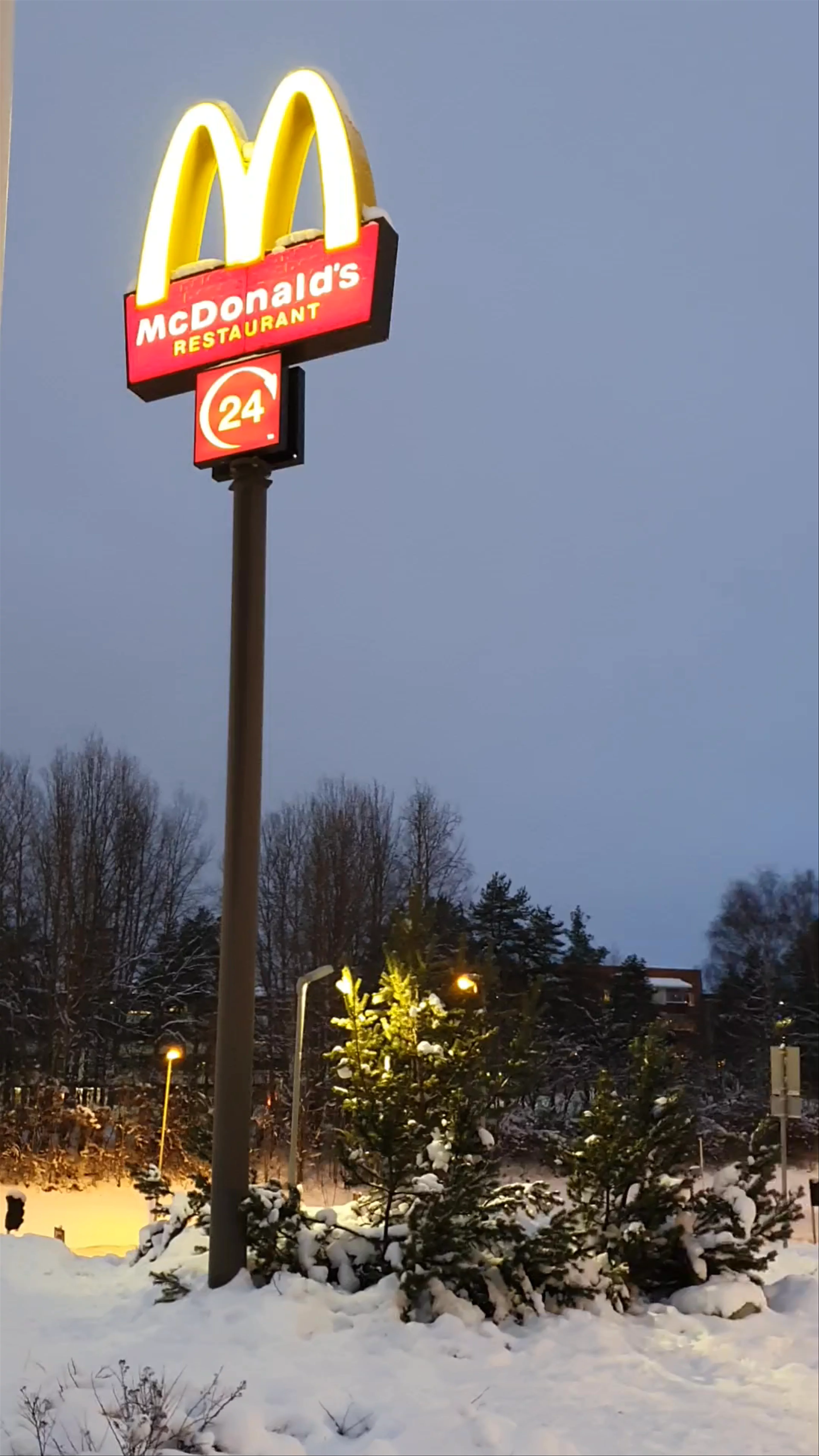 McDonald's, Poromiehentie, Rovaniemi, Finland