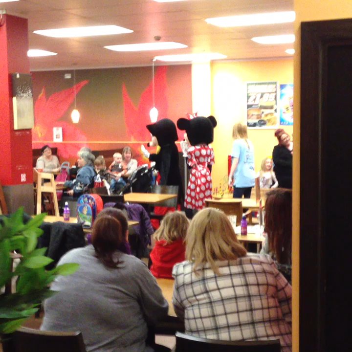 Cafe Neo - When Mickey Mouse came to Cafe Neo ! - Cafes Near Me - Worksop, NTH