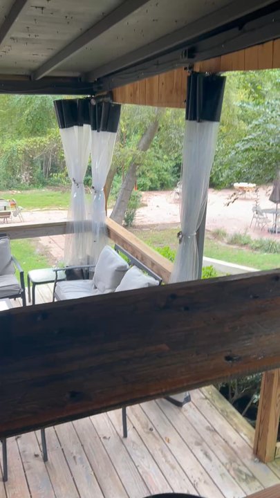 Neighbors Place Winery - Back patio is beautiful - Wine Tasting Room Near Me - Bonham, Texas