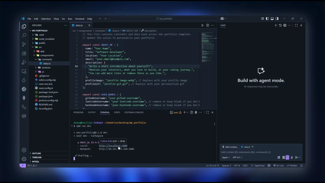 Neo Portfolio CLI image 1