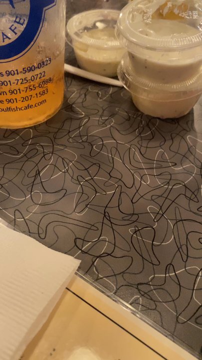 Soul Fish Cafe - Video of me showing the cup with the screw in it. - Southern Near Me - Germantown, Tennessee