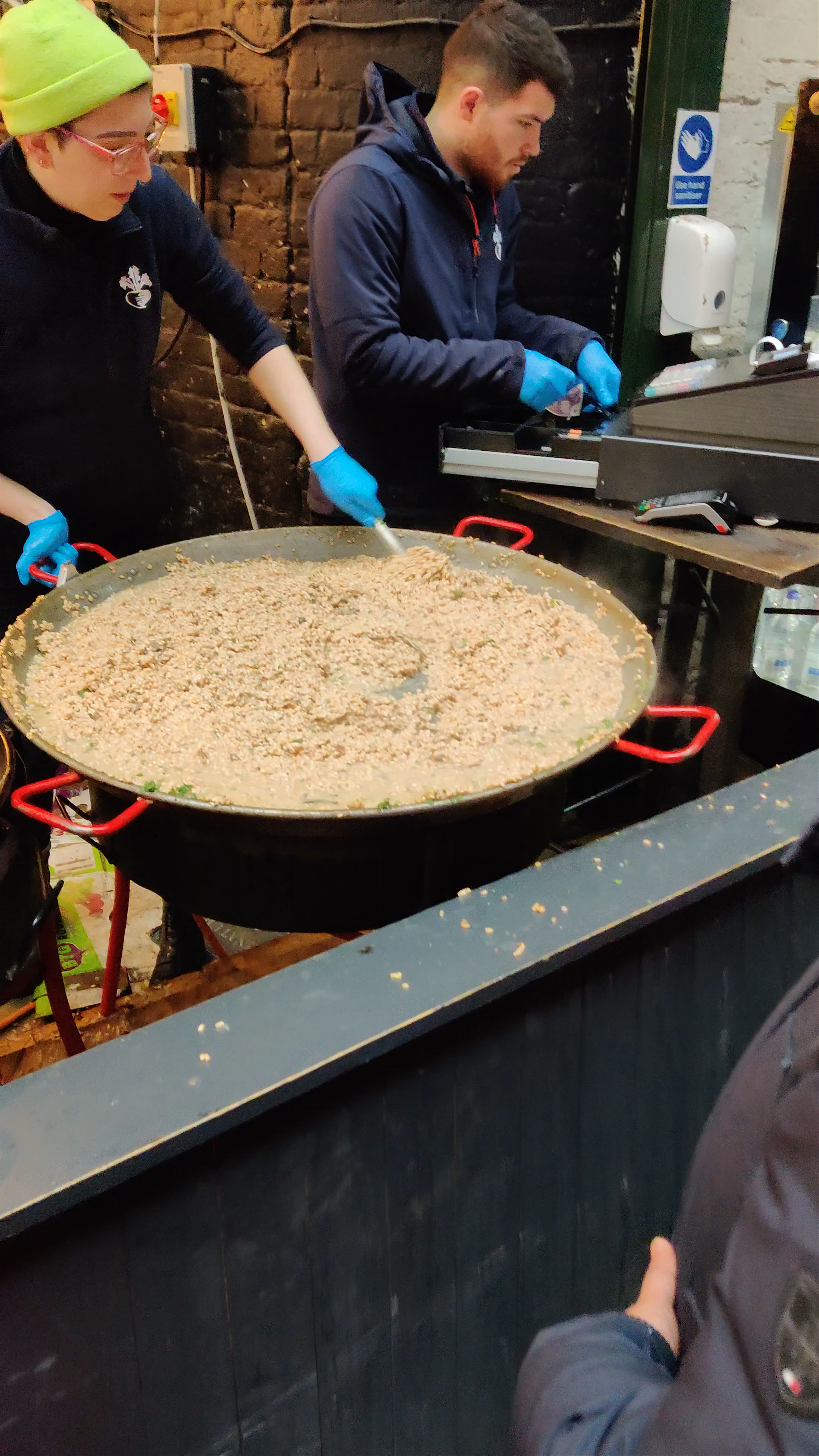 Authentic Flavors at Borough Market: Cooking Wild Mushroom Risotto