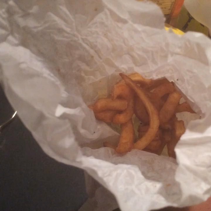 Rocks Lakeview - Lol you be the judge and tell me if that's an  "appropriate" weighed bag of fries - Sports Bars Near Me - Chicago, Illinois