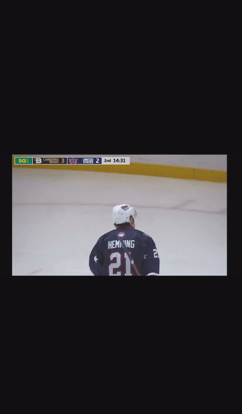 Nico Hemming Goal, assisted by David Booth - Team USA vs Canberra Brave