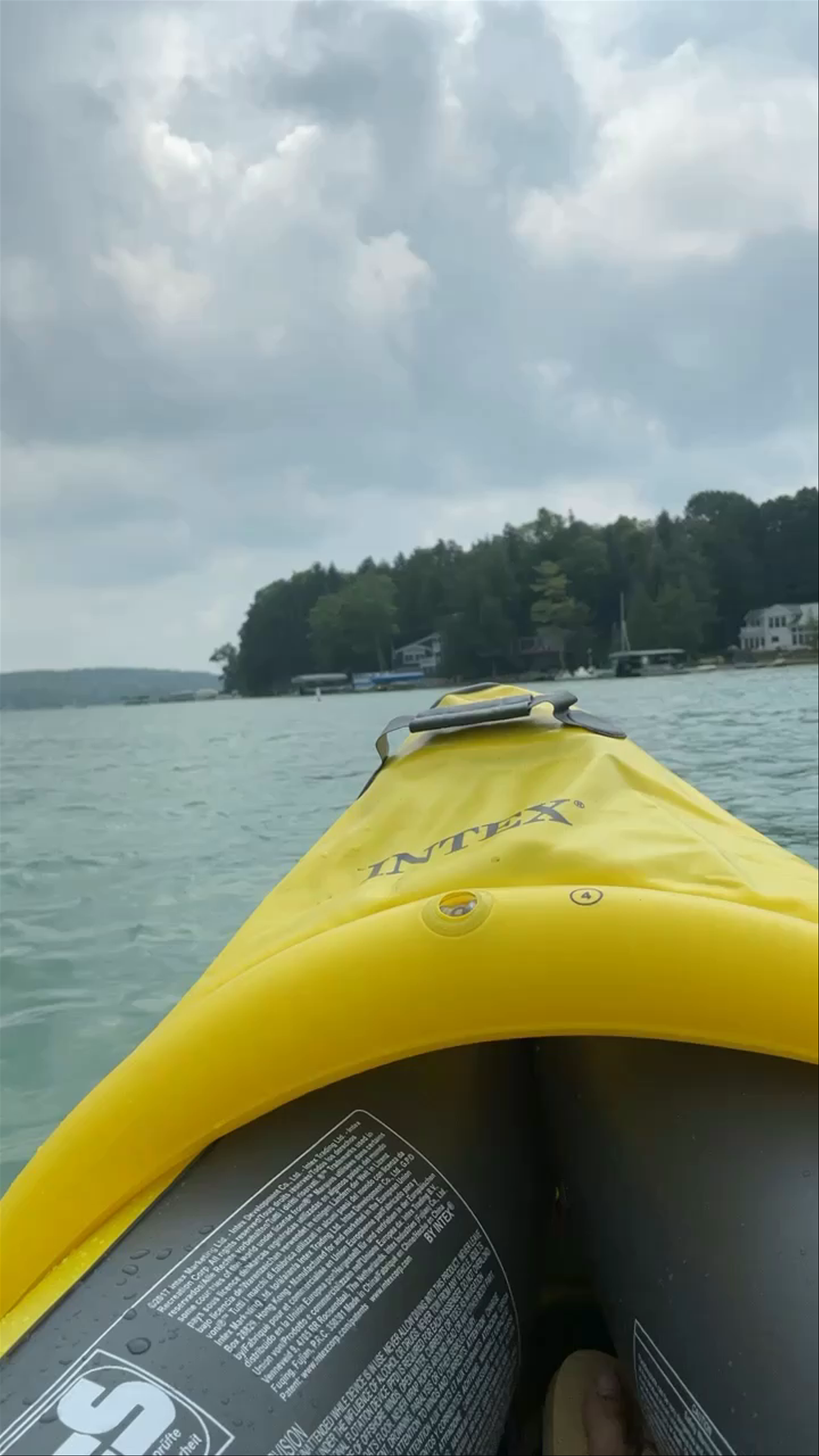 Kayaking on Walloon Lake