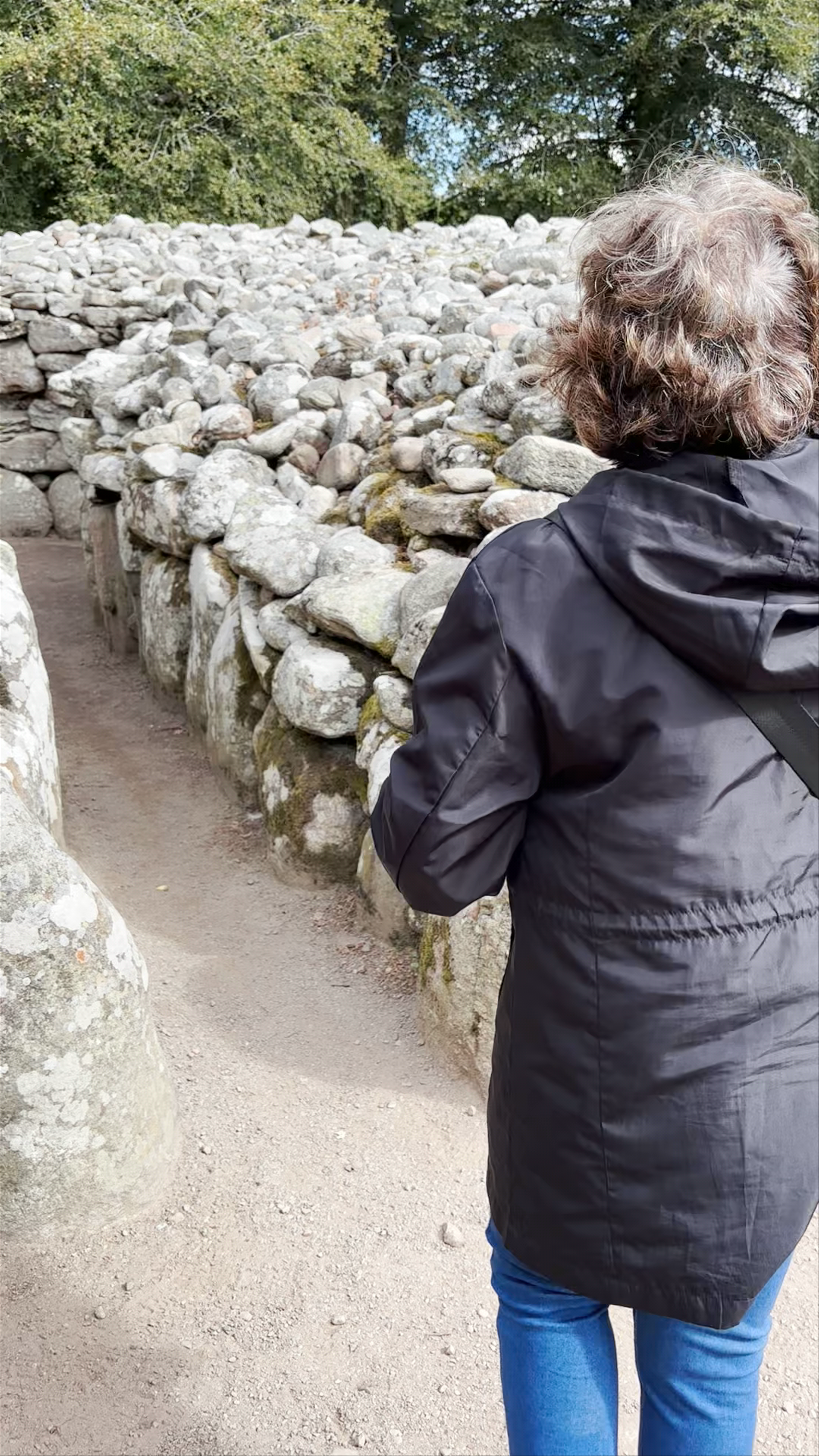 Walking Through Ancient Clava Cairns in Inverness, Scotland