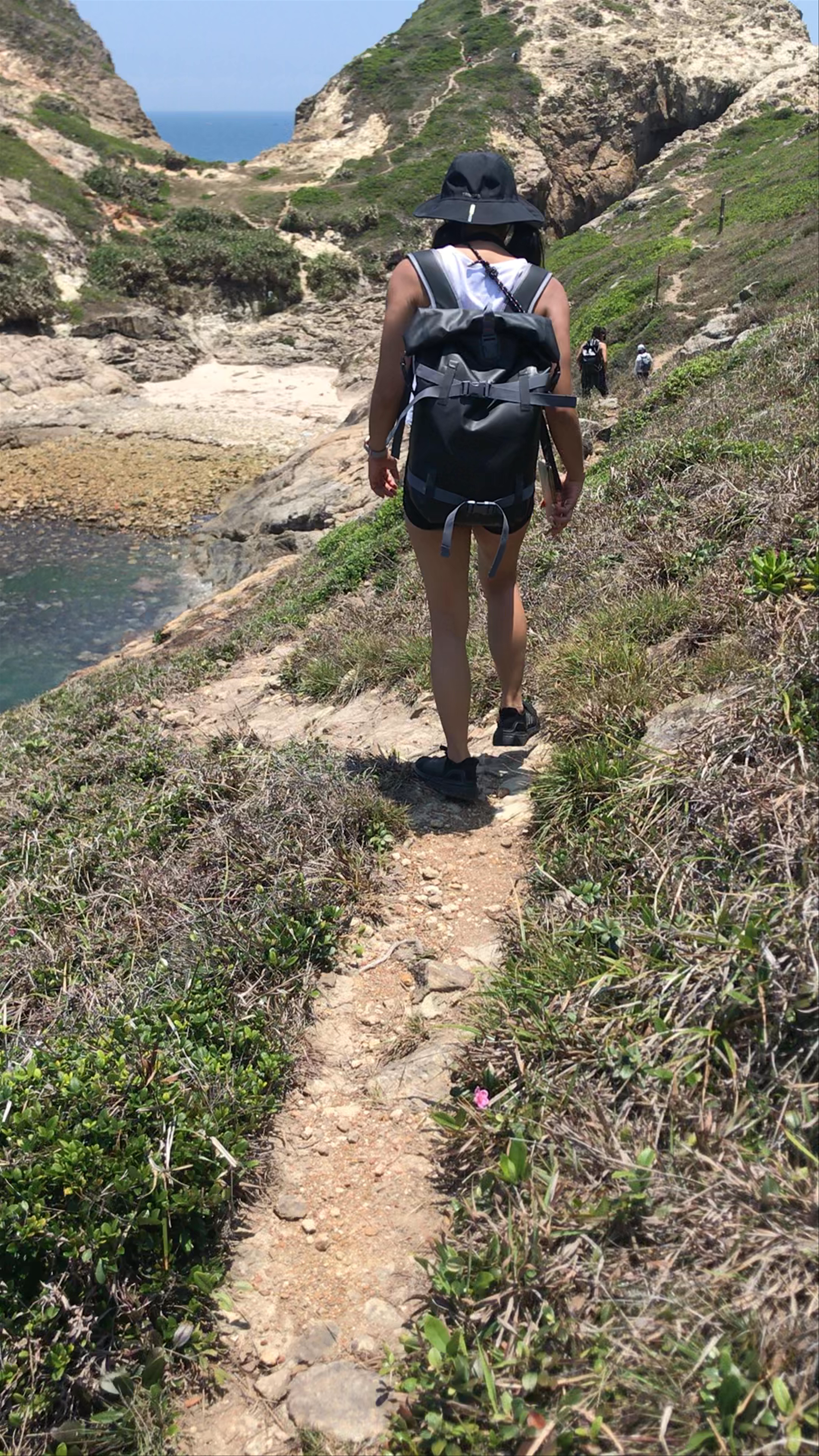 Coastal Hiking Adventure on North Ninepin Island, Hong Kong