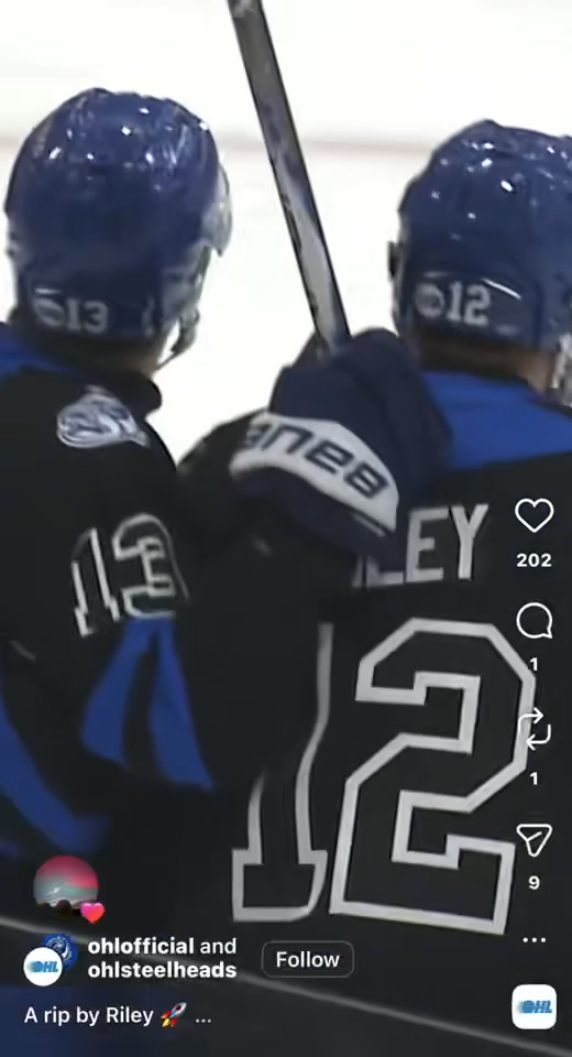 Kieran Riley's Game-Winning Goal vs. Brantford Bulldogs