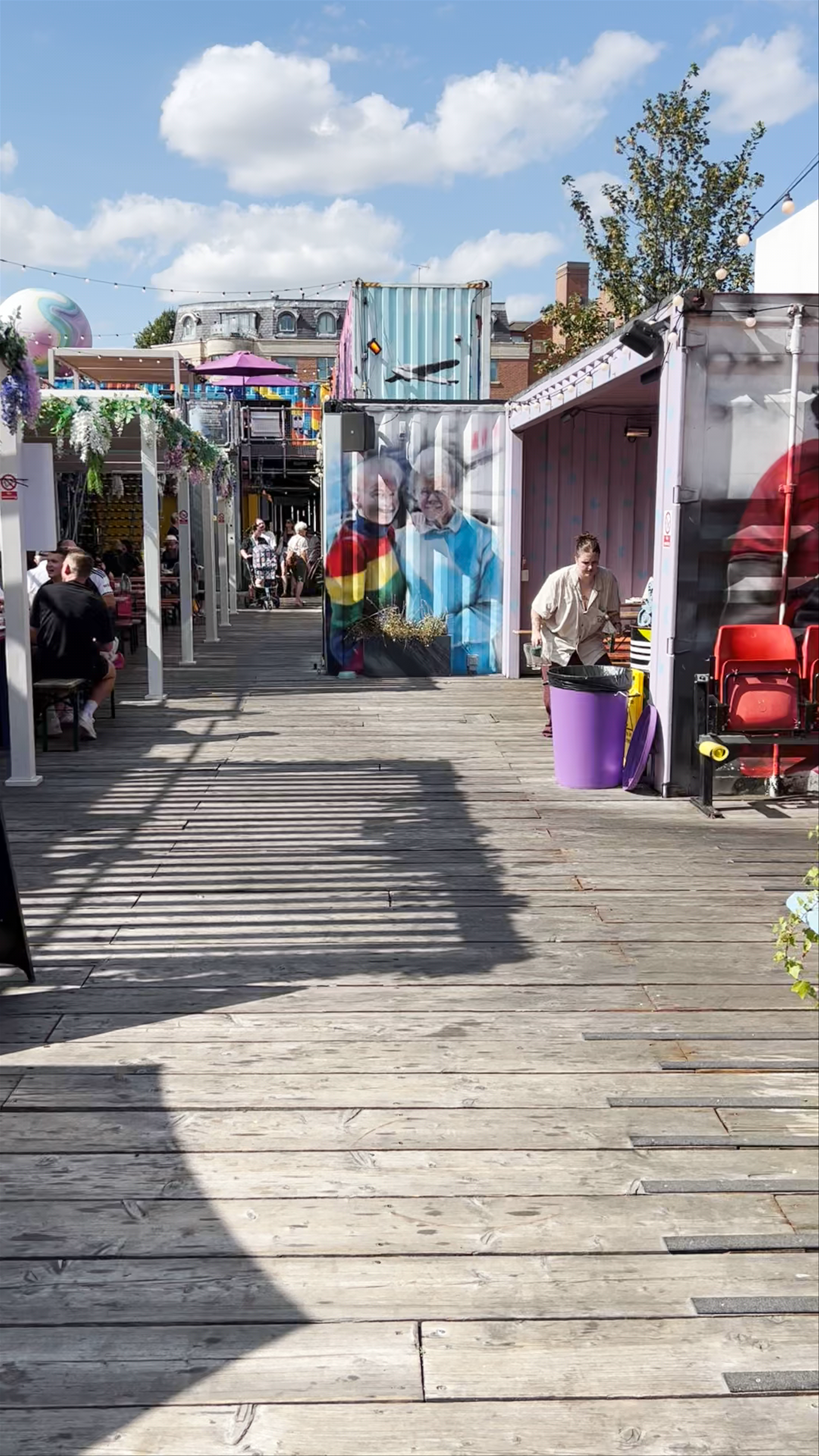 SPARK York: Vibrant Container Village Experience in York, UK