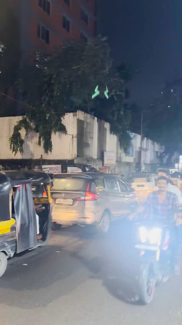 Traffic jam at Shivaji talao