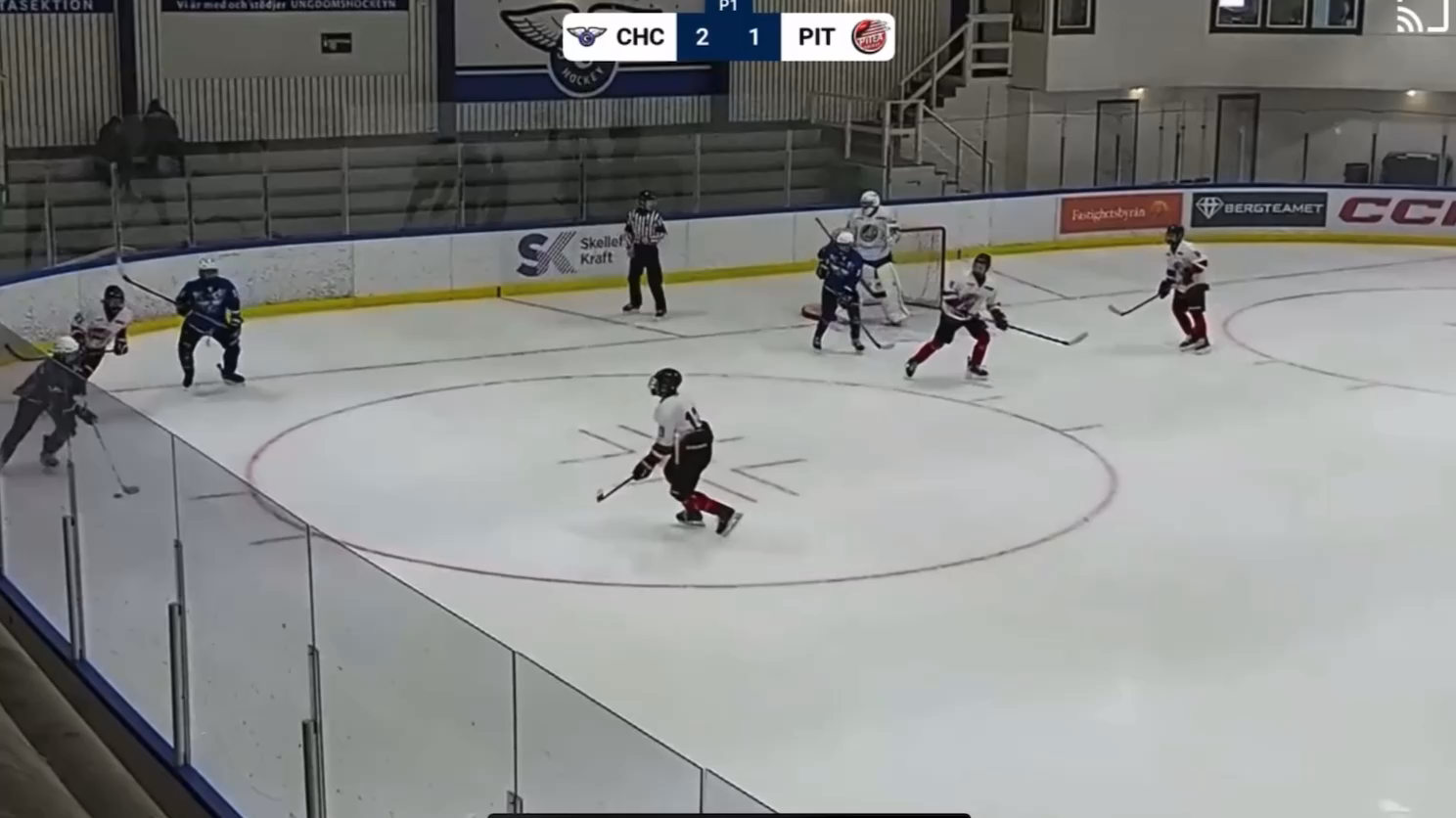 Jokubas Razmas: Impressive Blue Line Shot Highlights for Clemensnäs HC U16