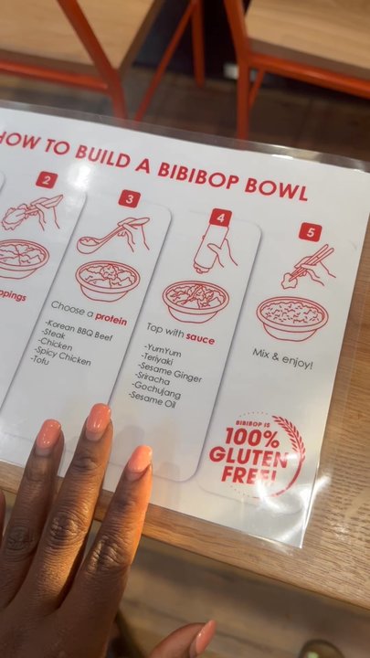 BIBIBOP Asian Grill - How to make a bowl! - Asian Fusion Near Me - Oswego, Illinois