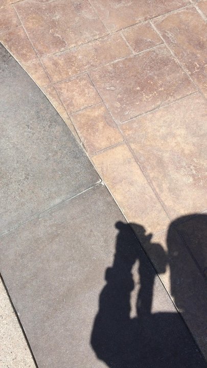 Allied Sandblasting - #alliedsandblasting removing multiple layers of clear sealer in #lakeforest . #sandblasting #mobileservice - Masonry/Concrete Near Me - Fullerton, California