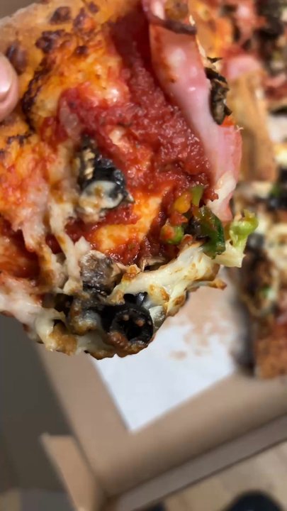 Catalano's Pizzeria - Undercooked pizza - Pizza Near Me - San Diego, California
