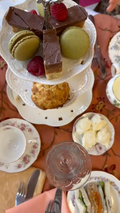 Austin English Tea Company - Cutest table spread you ever did see - Tea Rooms Near Me - Austin, Texas