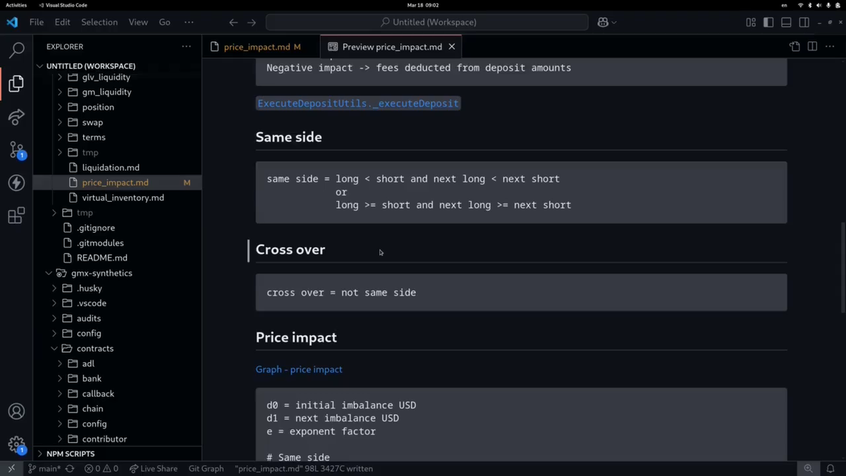 Video: Trading - Price Impact Formula - GMX Perpetuals Trading