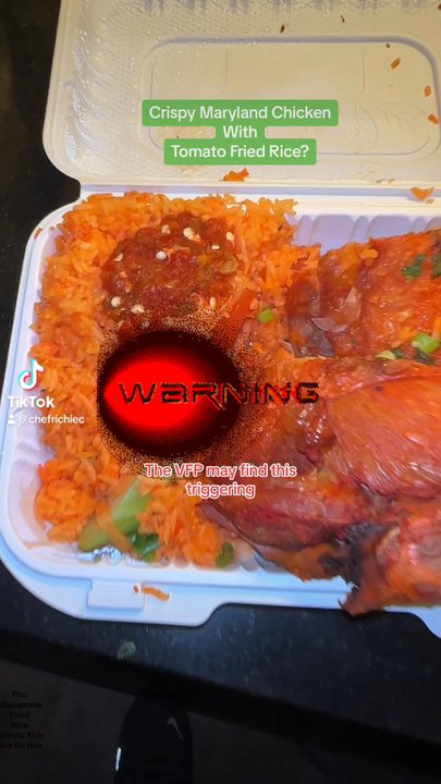 Pho La Cay - The crispy Side of Crispy Maryland Chicken with Side of Tomato Rice was an absolute hit. - Vietnamese Near Me - Columbia, Maryland