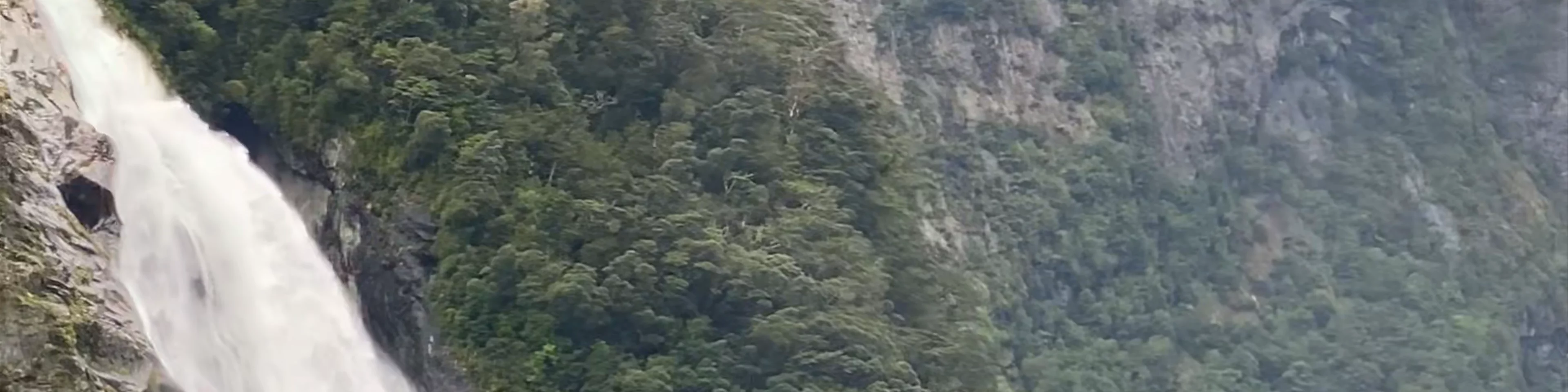 Bowen Falls Milford Sound Highway