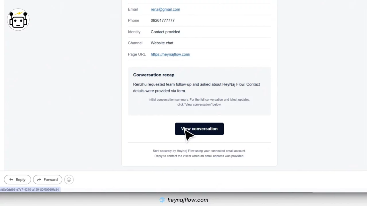 HeyNaj Flow - Premium AI Lead-Capture System image 1