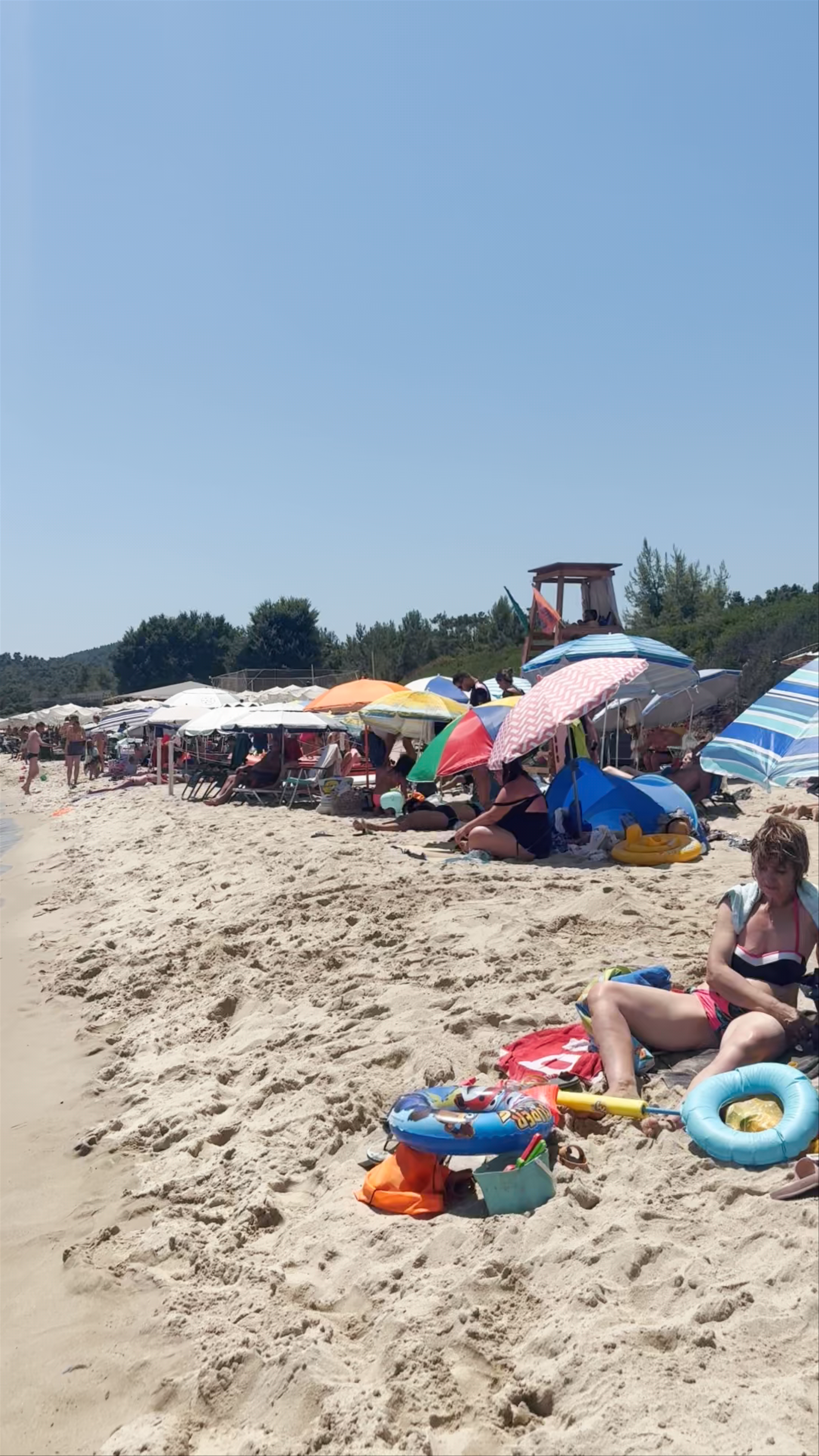 Sun-Kissed Moments at Xenia Beach, Paliouri, Greece