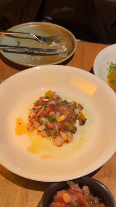 Baro - Bay scallop ceviche - Cocktail Bars Near Me - Toronto, Ontario