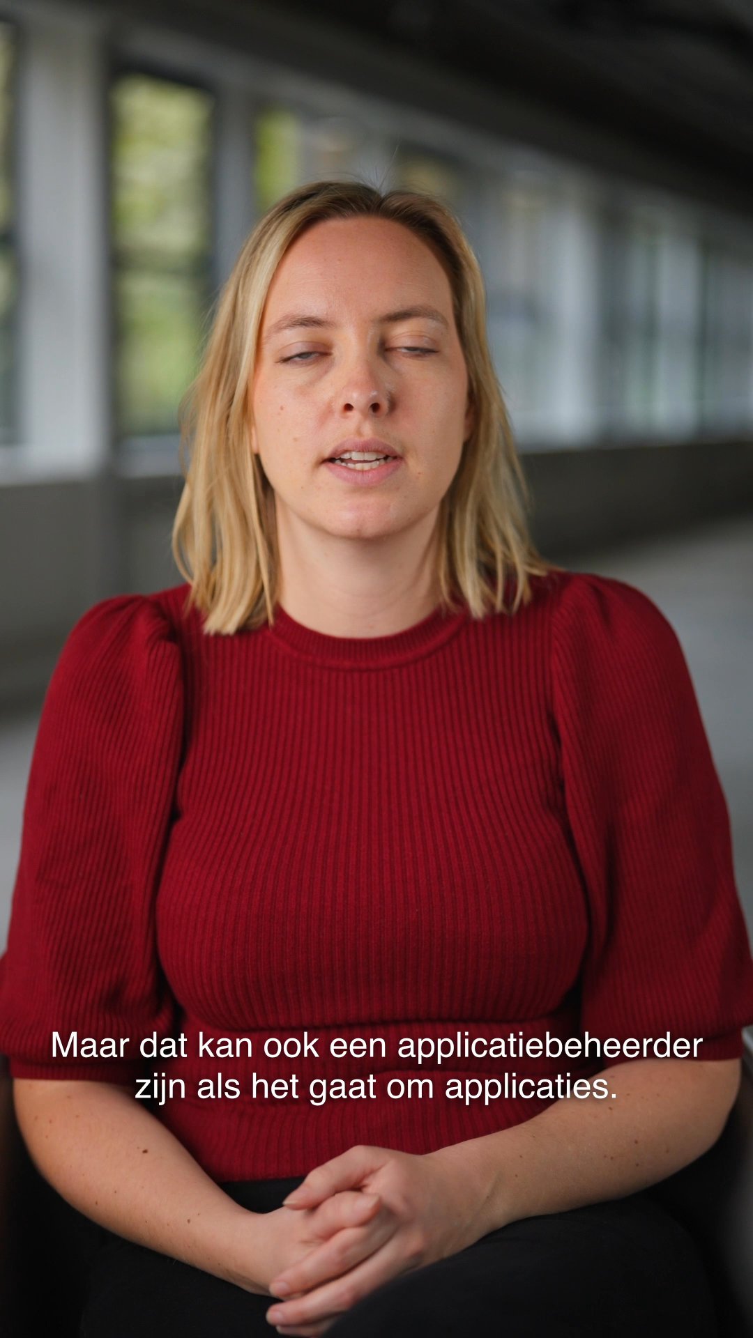 Nina over het organiseren van de technische implementatie