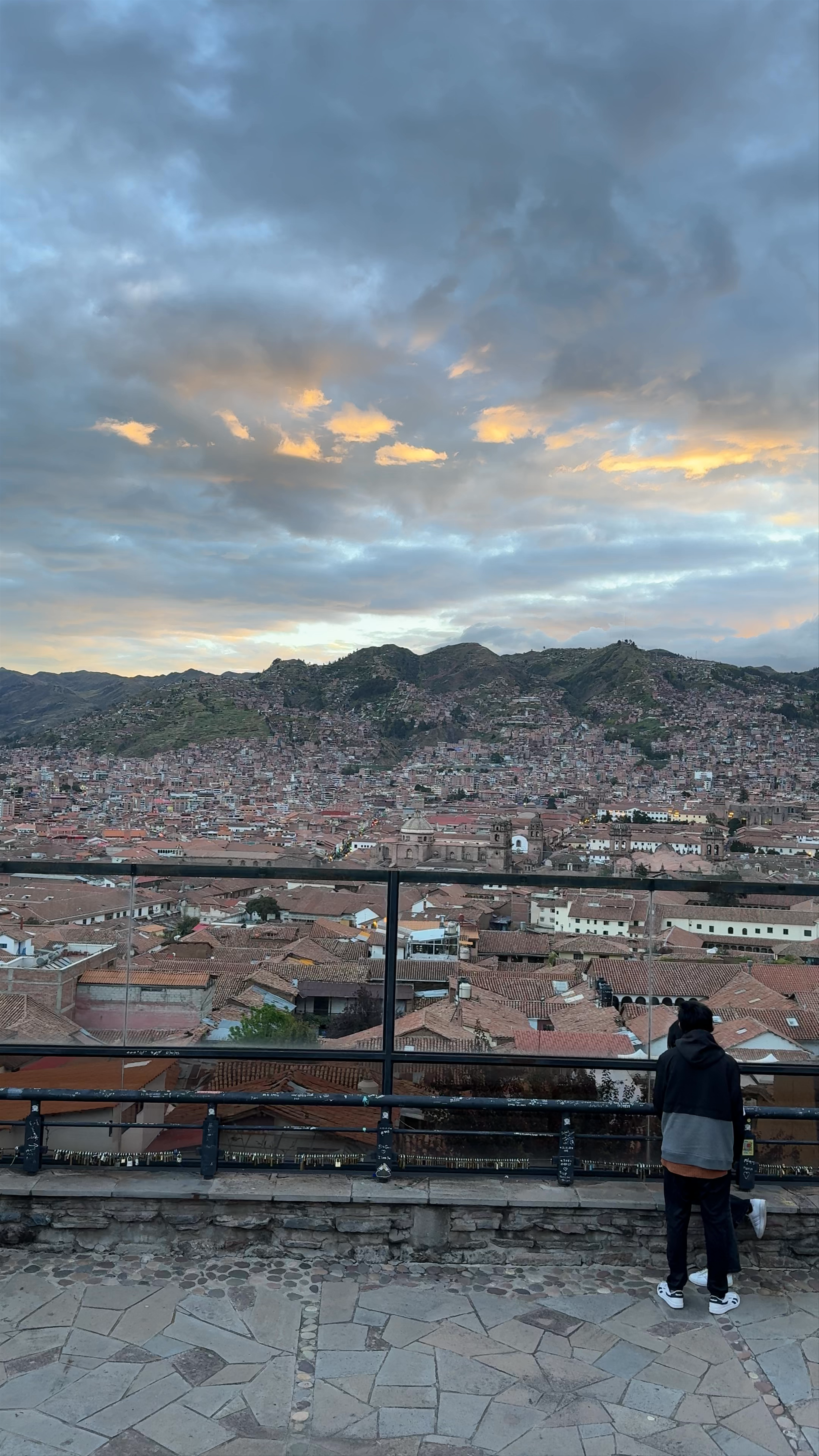 San Blas View Point: Breathtaking Sunset Over Cusco, Peru