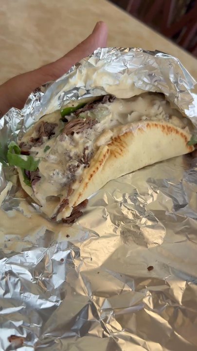 Petra Mediterranean Restaurant - Yummy Lamb Shwarma Pita!!! - Mediterranean Near Me - Tehachapi, California